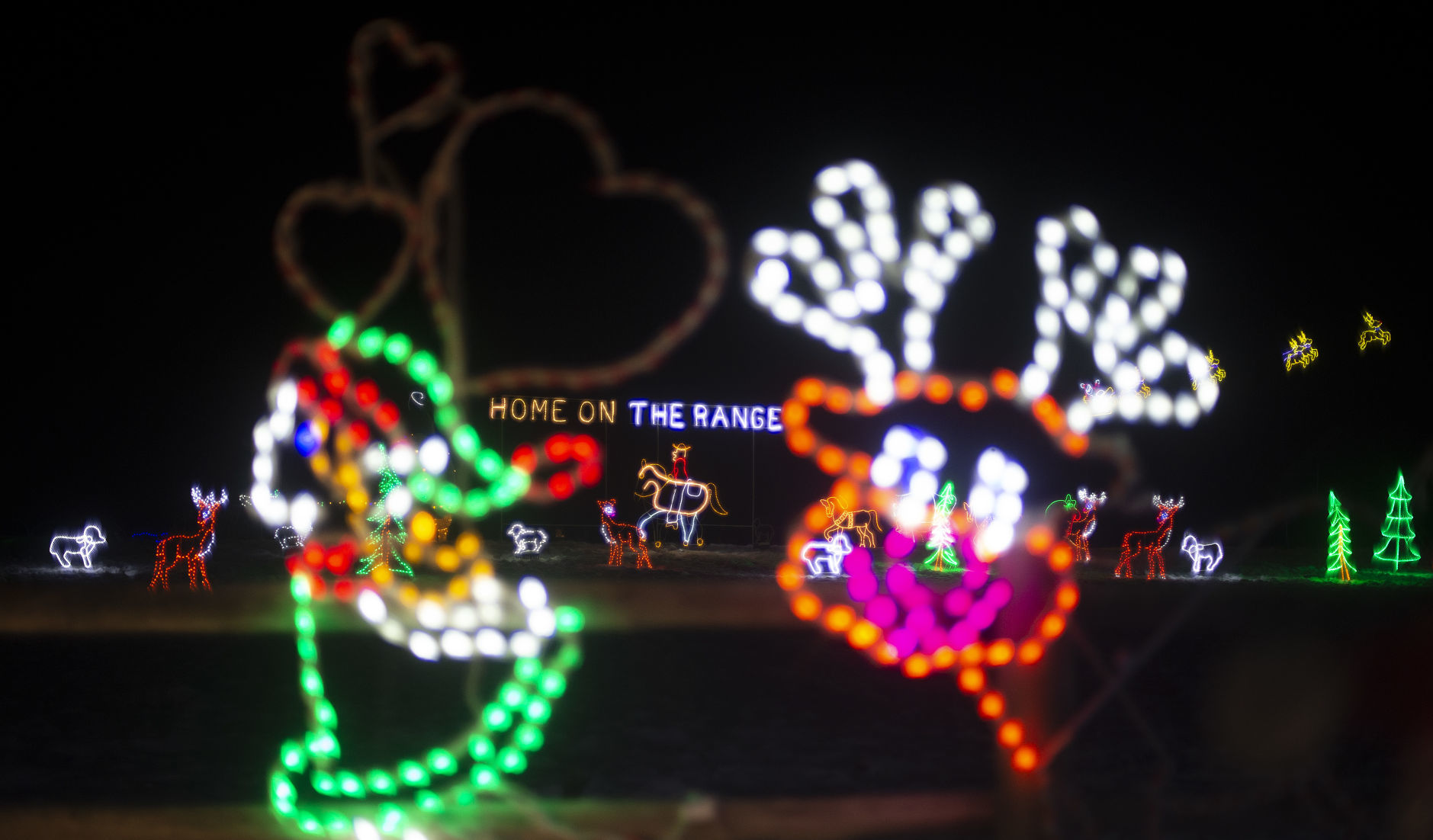 Holiday light displays
